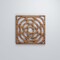 Ekena Millwork Extra Small Edinburg Decorative Fretwork Wood Wall Panels, Walnut, 7 3/8"W x 7 3/8"H x 3/8"T WALW08X08X0375EBGWA - alternate 6
